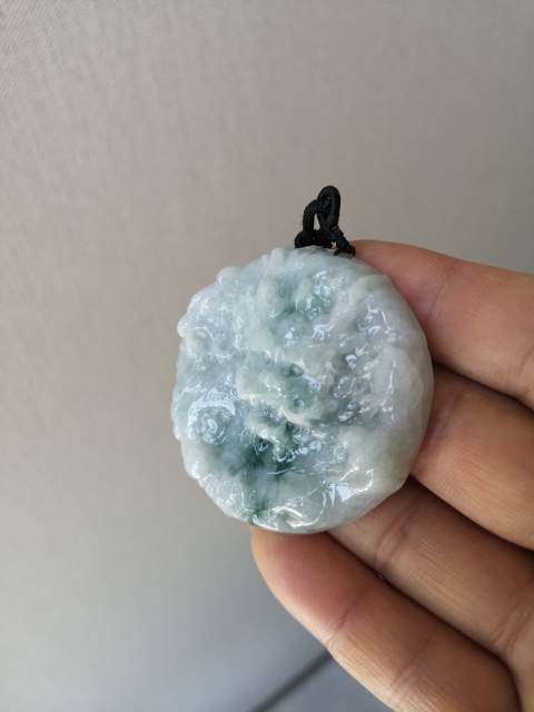 古玩玉器翡翠龍佩拍賣，當前價格450元