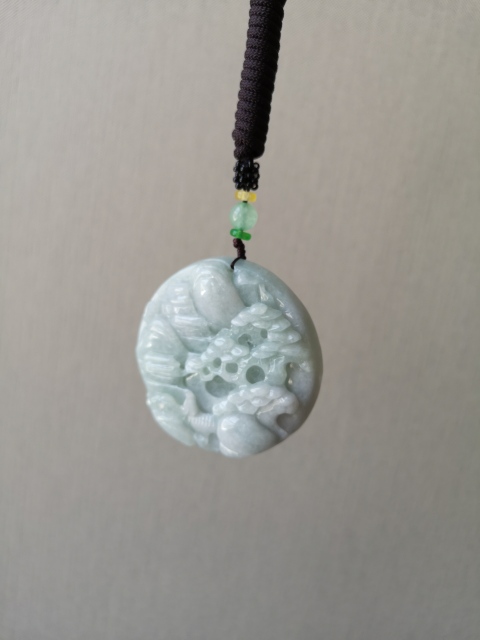 古玩玉器翡翠山水牌拍賣,當(dāng)前價(jià)格550元