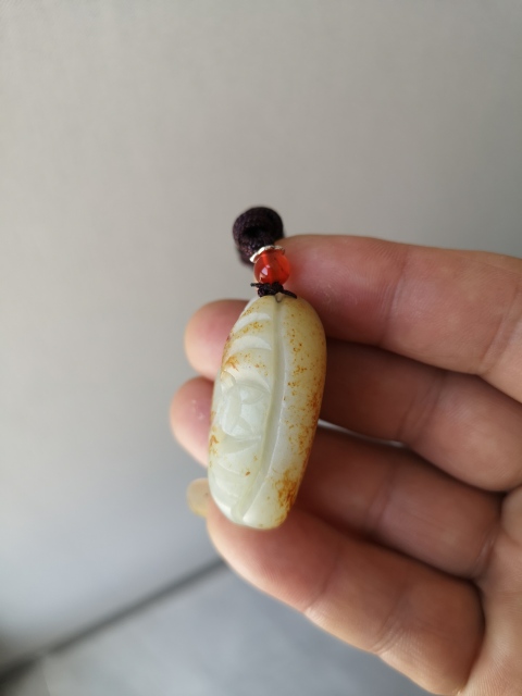 古玩玉器仿料子皮雕拍賣，當(dāng)前價格298元