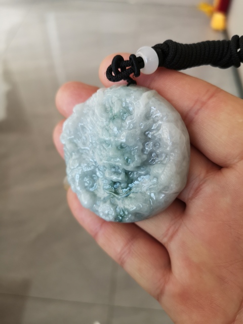 古玩玉器翡翠龍佩拍賣，當前價格450元