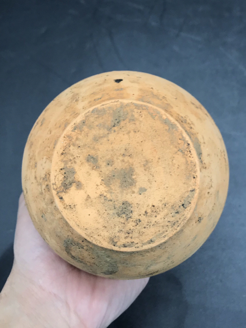 古玩陶瓷宋代鶴首素胎彩繪花卉紋香薰已實物保真拍賣，當前價格4800元