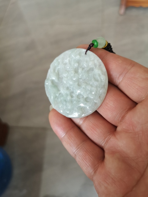 古玩玉器翡翠梅花鹿牌拍賣，當前價格398元