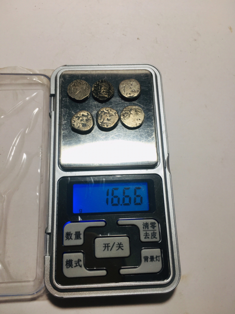 古玩錢幣隋唐絲路銀幣一組拍賣,當前價格488元