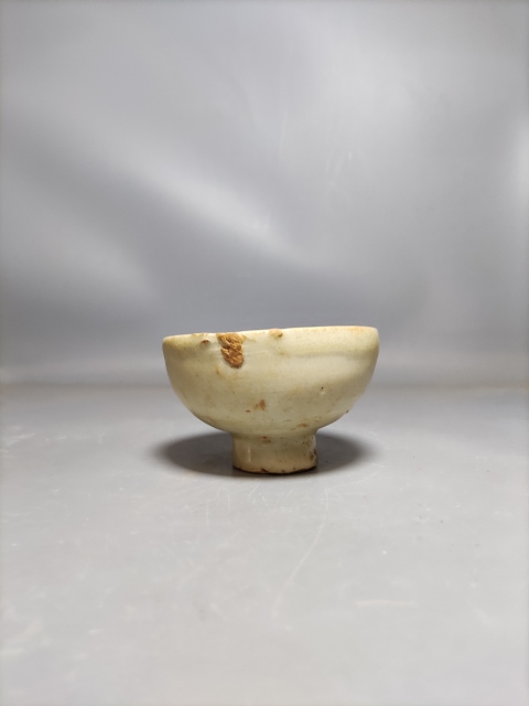 古玩陶瓷宋代，影青高足杯拍賣，當前價格777元