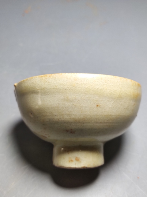古玩陶瓷宋代，影青高足杯拍賣，當前價格777元