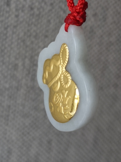古玩玉器翡翠金泊鑲嵌件拍賣，當(dāng)前價(jià)格120元