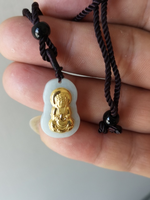 古玩玉器觀音拍賣，當前價格120元