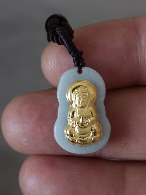 古玩玉器觀音拍賣，當前價格120元