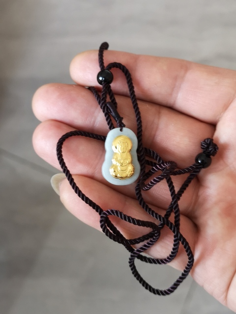 古玩玉器觀音拍賣，當前價格120元