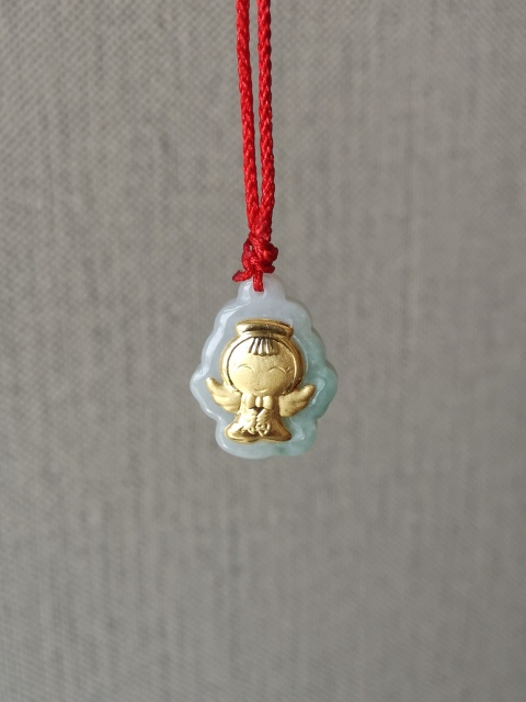 古玩玉器翡翠掛件拍賣，當前價格198元