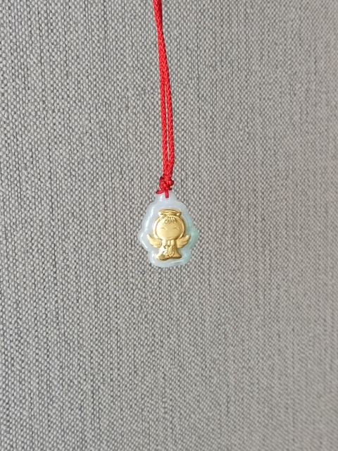 古玩玉器翡翠掛件拍賣，當前價格198元