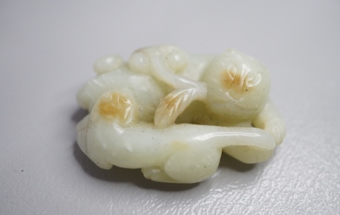 古玩玉器瑞獸拍賣,當前價格980元