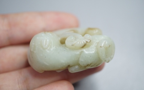 古玩玉器瑞獸拍賣,當前價格980元