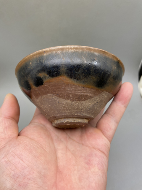 古玩陶瓷宋建窯藍毫盞拍賣,當前價格3000元