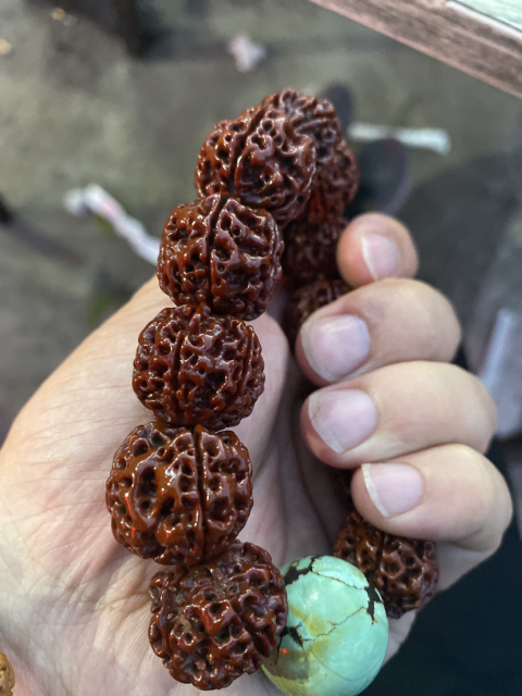 古玩雜項(xiàng)手盤金剛手串拍賣,當(dāng)前價(jià)格2800元