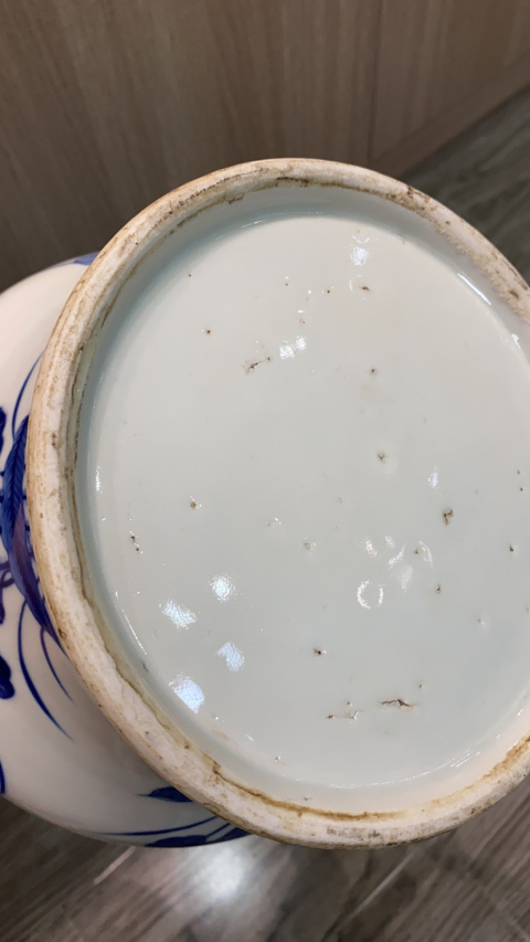 古玩陶瓷清青花廣口尊拍賣,當前價格6800元