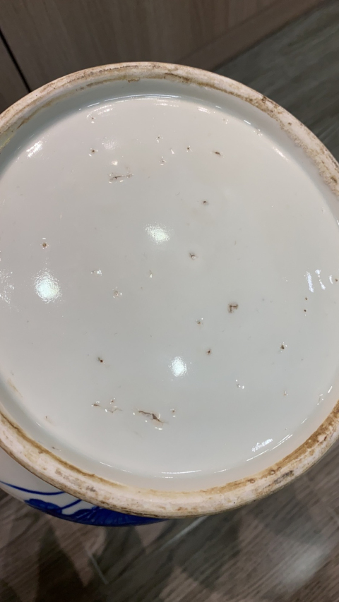 古玩陶瓷清青花廣口尊拍賣,當前價格6800元
