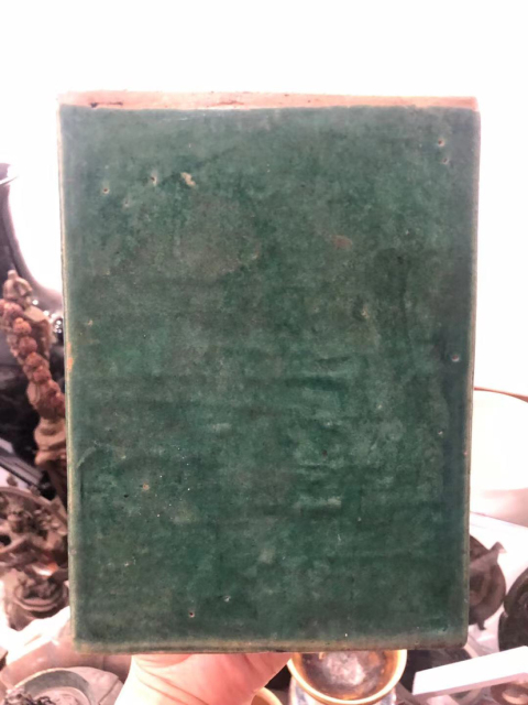 古玩陶瓷綠釉書檔拍賣,當前價格199元