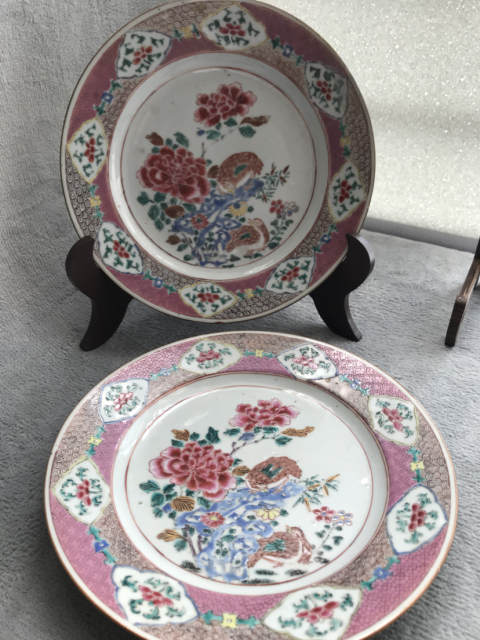 古玩陶瓷(已多次保真)雍正粉彩開窗花鳥紋盤拍賣,當(dāng)前價格3350元