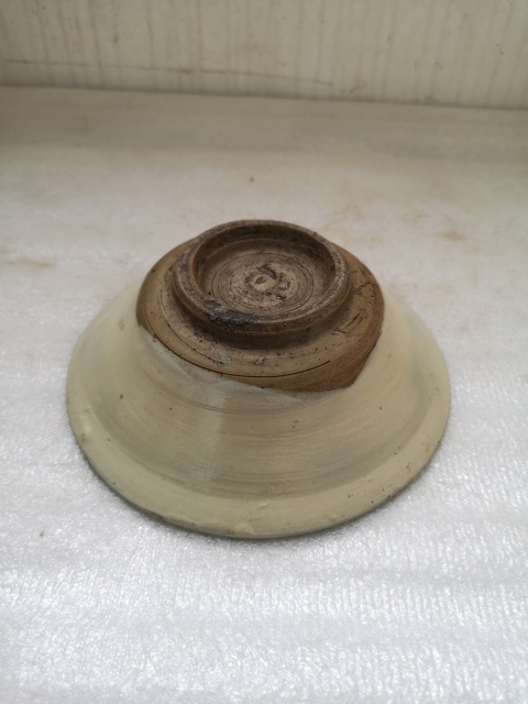 古玩陶瓷磁州窯白釉青花碗拍賣，當前價格350元