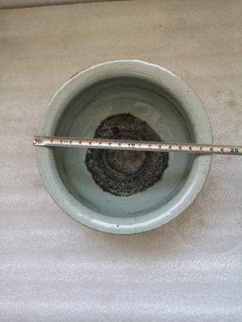 古玩陶瓷清中期青花趕珠龍紋香爐拍賣,當前價格2200元