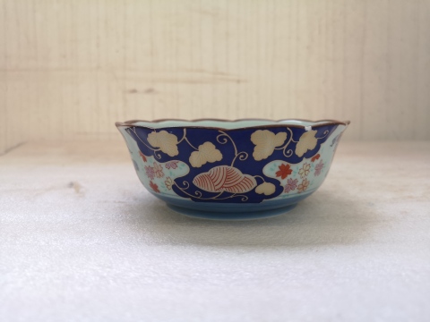 古玩陶瓷花鳥紋花口碗拍賣,當前價格160元