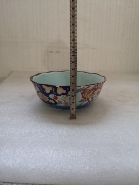 古玩陶瓷花鳥紋花口碗拍賣,當前價格160元