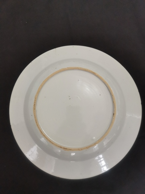 古玩陶瓷清乾隆時期青花盤拍賣，當前價格1999元