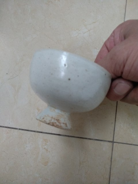 古玩陶瓷靑白釉杯拍賣，當前價格999元