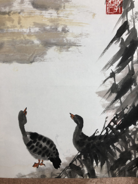 古玩字畫著名畫家郭書仁 花鳥圖拍賣,當前價格1088元