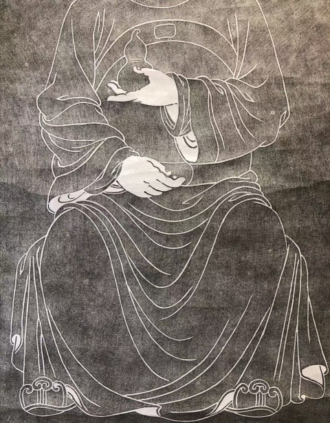 古玩字畫《丙子太歲郭嘉大將軍》拓片立軸拍賣,當前價格600元