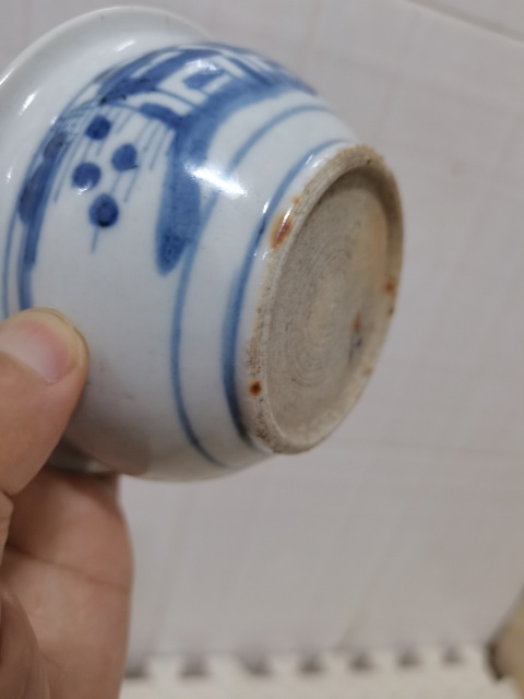 古玩陶瓷清中期山水紋青花圈足缽式香爐拍賣，當前價格0元