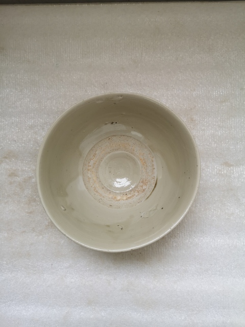 古玩陶瓷磁州窯白地黑彩碗拍賣，當前價格680元