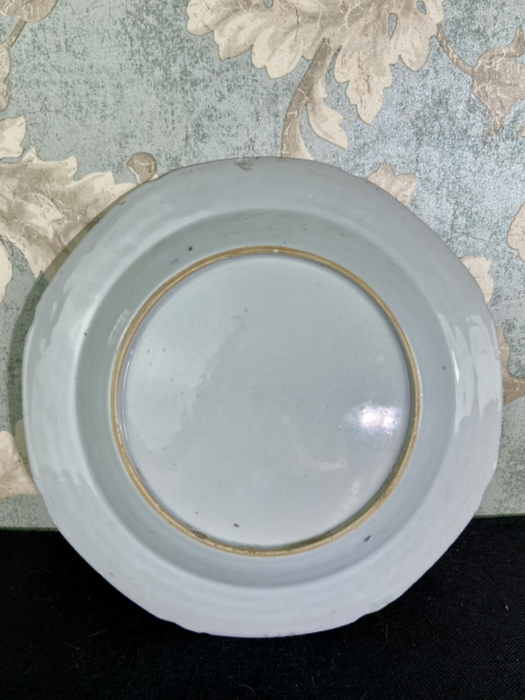 古玩陶瓷清雍正乾隆粉彩花卉紋盤拍賣，當前價格1999元