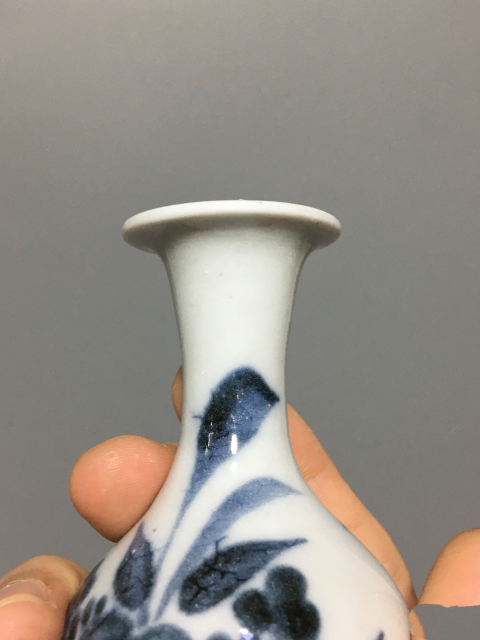 古玩陶瓷【明末】玉壺春瓶【瓶中皇后】【估價(jià)萬元】拍賣，當(dāng)前價(jià)格1430元