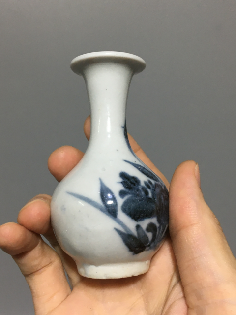 古玩陶瓷【明末】玉壺春瓶【瓶中皇后】【估價(jià)萬元】拍賣，當(dāng)前價(jià)格1430元