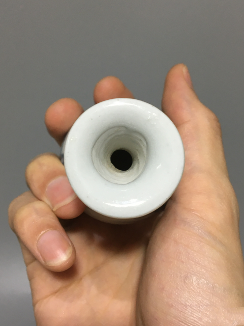 古玩陶瓷【明末】玉壺春瓶【瓶中皇后】【估價(jià)萬元】拍賣，當(dāng)前價(jià)格1430元