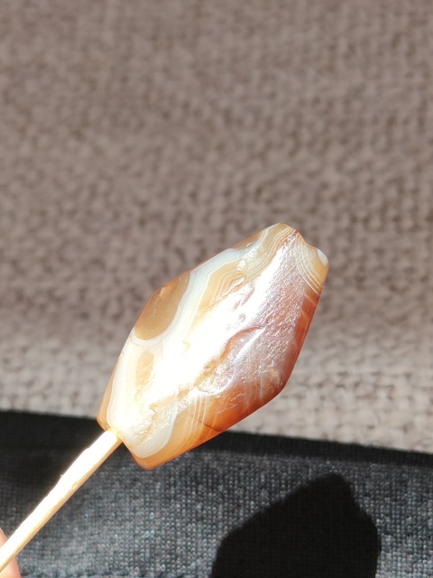 古玩玉器西亞 南亞瑪瑙珠飾拍賣，當前價格850元