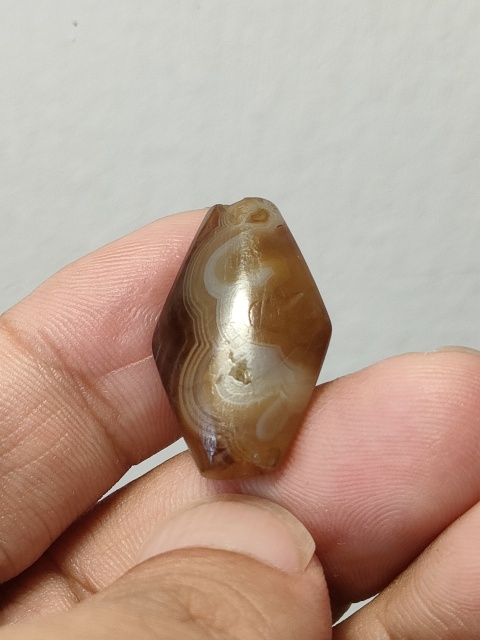 古玩玉器西亞 南亞瑪瑙珠飾拍賣，當前價格850元