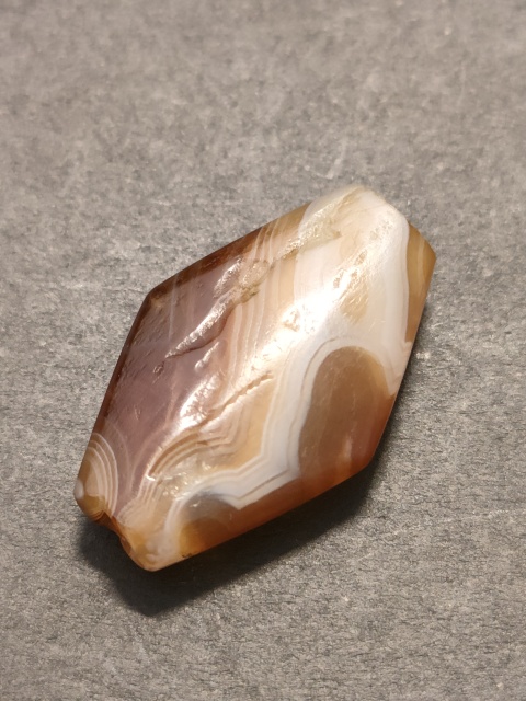 古玩玉器西亞 南亞瑪瑙珠飾拍賣，當前價格850元
