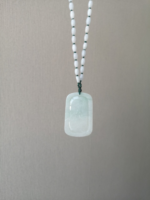古玩玉器翡翠龍牌拍賣,當前價格850元