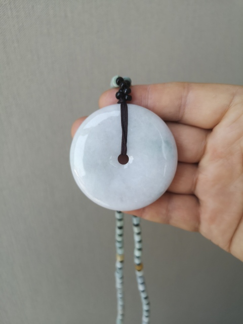 古玩玉器翡翠平安圈拍賣，當前價格680元