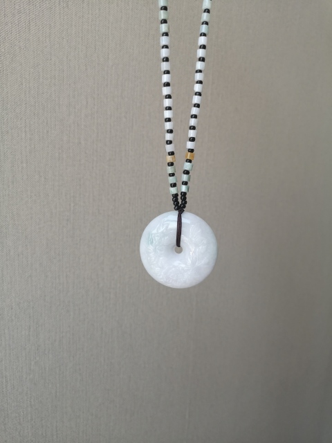 古玩玉器翡翠平安圈拍賣，當前價格680元