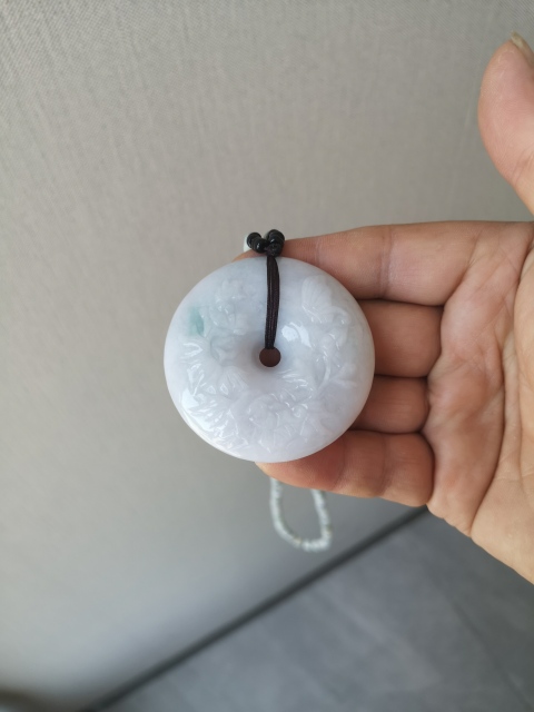 古玩玉器翡翠平安圈拍賣，當前價格680元