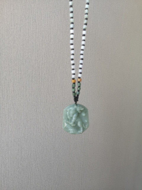 古玩玉器翡翠牌拍賣，當(dāng)前價(jià)格680元