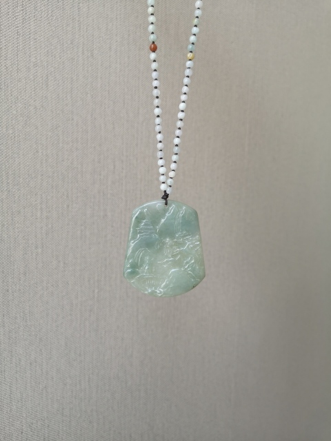 古玩玉器山水牌子拍賣，當前價格680元