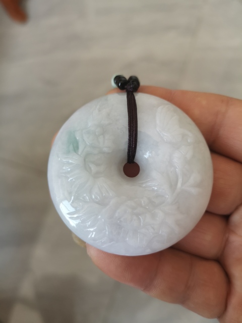 古玩玉器翡翠平安圈拍賣，當前價格680元