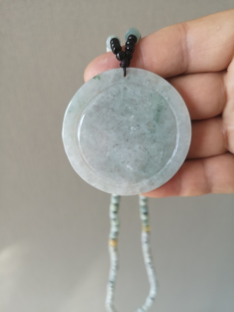 古玩玉器翡翠龍牌拍賣,當前價格850元