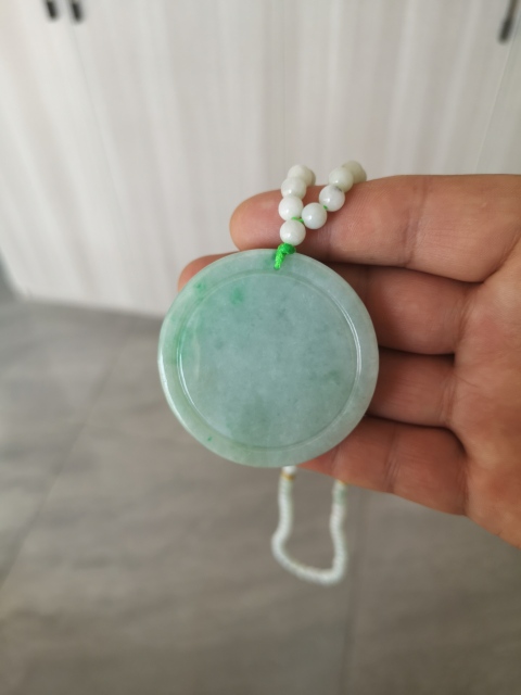 古玩玉器翡翠龍牌拍賣，當(dāng)前價格1999元