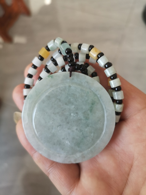 古玩玉器翡翠龍牌拍賣,當前價格850元